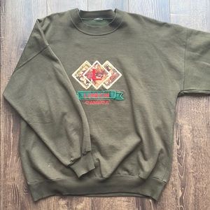 London Canada Oversized Crewneck